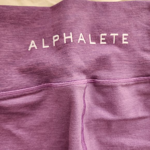 Alphalete Revival Leggings Purple - Picture 6 of 9